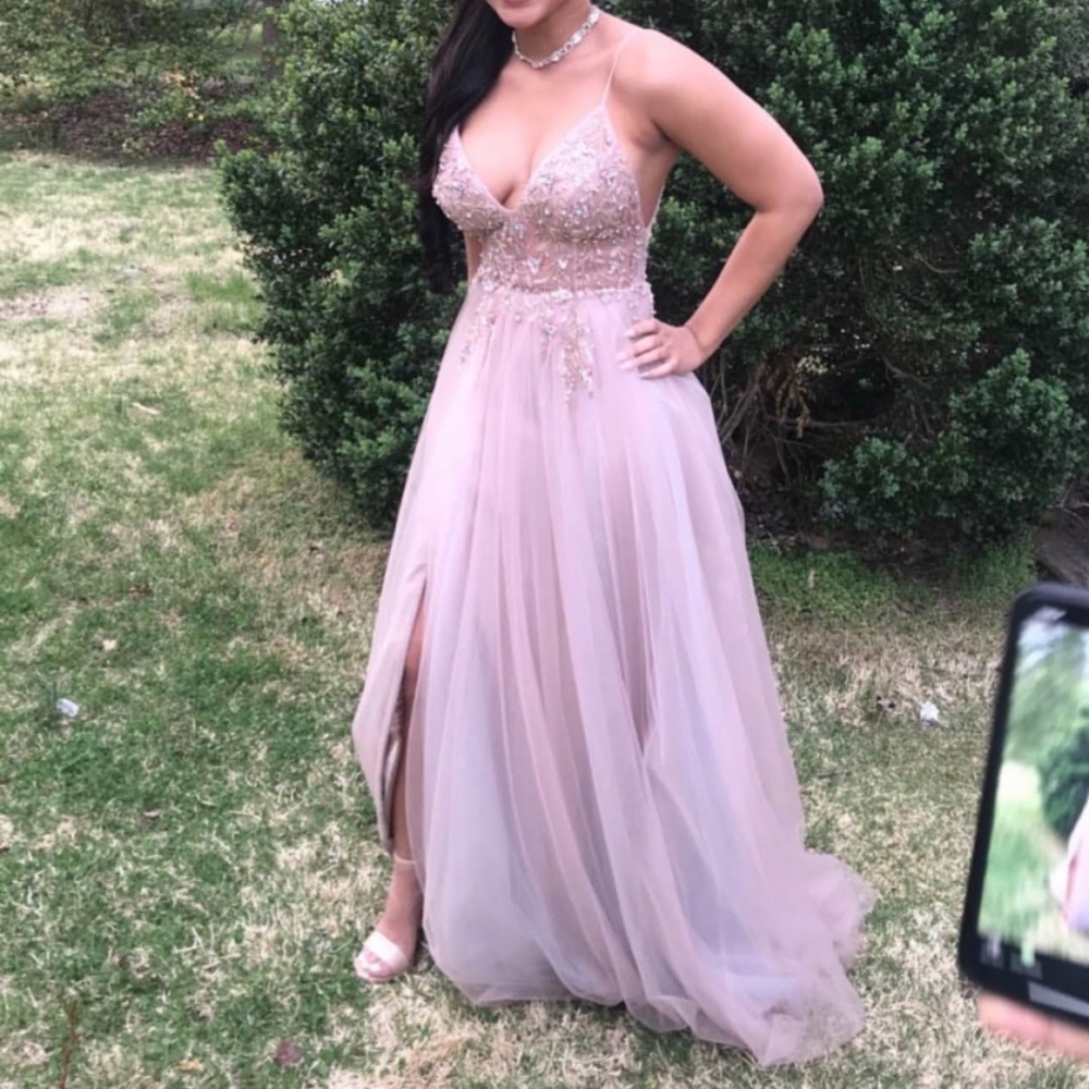 Elegant prom dress